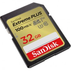Карта памяти SanDisk 32GB SDXC class 10 Extreme PLUS (SDSDXWT-032G-GNCIN) Карта памяти SanDisk 32GB SDXC class 10 Extreme PLUS (SDSDXWT-032G-GNCIN) - Фото