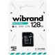 Картка пам'яті Wibrand 128 GB microSD class 10 (WICDHU1/128GB-A)