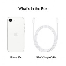 Мобільний телефон Apple iPhone 16e 512 GB White (MD274) - Фото