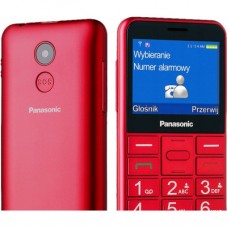 Мобільний телефон Panasonic KX-TU155 Red (KX-TU155EXRN) - Фото