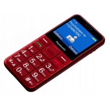 Мобільний телефон Panasonic KX-TU155 Red (KX-TU155EXRN) - Фото
