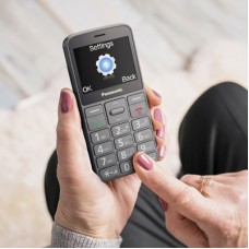 Мобільний телефон Panasonic KX-TU160 Grey (KX-TU160EXG) - Фото