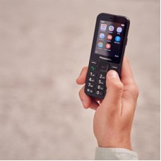 Мобільний телефон Panasonic KX-TU250 Black (KX-TU250EXB) - Фото