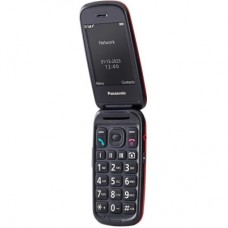Мобільний телефон Panasonic KX-TU550 Red (KX-TU550EXR) - Фото