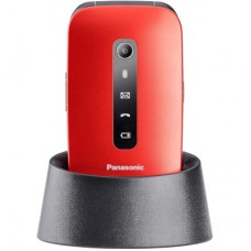 Мобільний телефон Panasonic KX-TU550 Red (KX-TU550EXR) - Фото