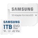Картка пам'яті Samsung 1 TB microSDXC Class UHS-I U3 V30 A2 EVO Plus + SD Adapter (MB-MC1T0SA/EU)
