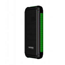 Мобільний телефон Sigma X-style 18 Track Black-Green (4827798854433) - Фото