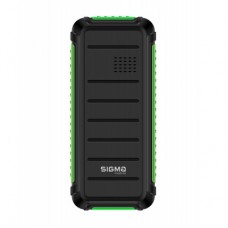 Мобільний телефон Sigma X-style 18 Track Black-Green (4827798854433) - Фото