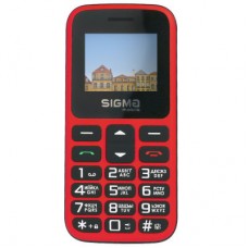 Мобільний телефон Sigma Comfort 50 HIT2020 Red (4827798120958) - Фото
