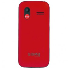 Мобільний телефон Sigma Comfort 50 HIT2020 Red (4827798120958) - Фото