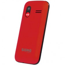 Мобільний телефон Sigma Comfort 50 HIT2020 Red (4827798120958) - Фото