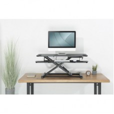 Столик для ноутбука Digitus Ergonomic Workspace Riser, 11-46 cm, black (DA-90380-1) - Фото