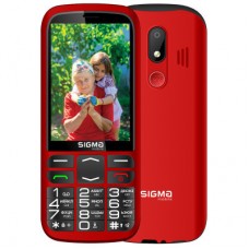 Мобільний телефон Sigma Comfort 50 Optima Type-C Red (4827798122327) - Фото