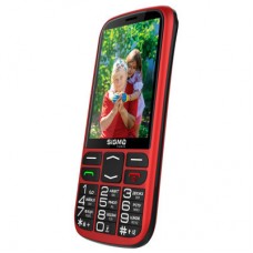 Мобільний телефон Sigma Comfort 50 Optima Type-C Red (4827798122327) - Фото
