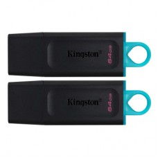 USB флеш накопитель Kingston 2x64GB DT Exodia Black+Blue USB 3.2 (DTX/64GB-2P) USB флеш накопитель Kingston 2x64GB DT Exodia Black+Blue USB 3.2 (DTX/64GB-2P)