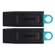 USB флеш накопитель Kingston 2x64GB DT Exodia Black+Blue USB 3.2 (DTX/64GB-2P)
