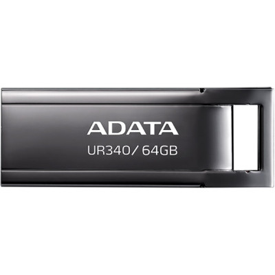 USB флеш накопитель ADATA 64GB UR340 Black USB 3.2 (AROY-UR340-64GBK)