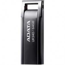 USB флешнакопичувач ADATA 64 GB UR340 Black USB 3.2 (AROY-UR340-64GBK) - Фото