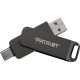 USB флеш накопитель Patriot 64GB Rage R550 Matte Black USB/Type-C 3.2 (PE64GR550DSAD) USB флеш накопитель Patriot 64GB Rage R550 Matte Black USB/Type-C 3.2 (PE64GR550DSAD)