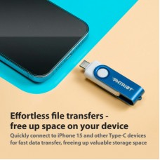 USB флеш накопитель Patriot 64GB Xporter X550 USB 3.2/Type-C (PS64GX550AAD) - Фото