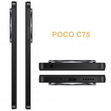 Телефон Xiaomi Poco C75 6/128Gb Black - Фото