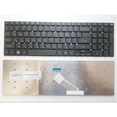 Клавіатура ноутбука Packard Bell NV50/NV51/NV53/NV55/NV59/NV73 F4211 чорна без рамки RU
