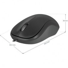 Мишка Defender Patch MS-759 Black (52759) - Фото