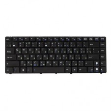 Клавіатура ноутбука PowerPlant ASUS A42, K42,N82 чорний, чорний (KB310807) - Фото