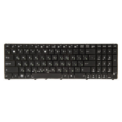 Клавіатура ноутбука PowerPlant ASUS K50,K50A,K50I чорний, чорний (KB311286)
