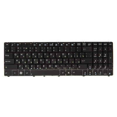 Клавіатура ноутбука PowerPlant ASUS K52,K52J,K52JK чорний, чорний (KB310241)
