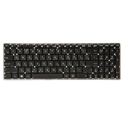 Клавіатура ноутбука PowerPlant ASUS K55, K75A, K75VD чорний (KB311293)