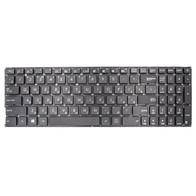 Клавіатура ноутбука PowerPlant ASUS X540 series чорний (KB312658)