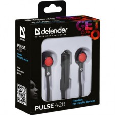 Наушники Defender Pulse 428 Black (63428) - Фото