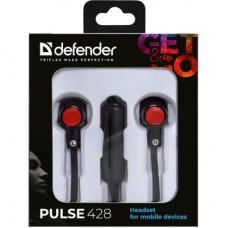 Наушники Defender Pulse 428 Black (63428) - Фото