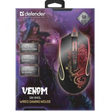 Мишка Defender Venom GM-640L Black (52640) - Фото