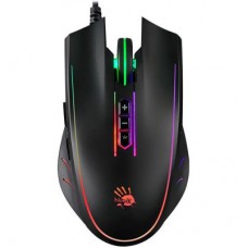 Мышка A4tech Bloody Q81 Neon XGlide Curve Black - Фото