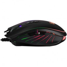 Мышка A4tech Bloody Q81 Neon XGlide Curve Black - Фото