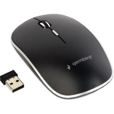 Мишка GEMBIRD MUSW-4B-01 Black (MUSW-4B-01) - Фото