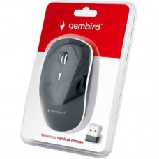 Мишка GEMBIRD MUSW-4B-01 Black (MUSW-4B-01) - Фото