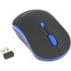 Мишка GEMBIRD MUSW-4B-03-B Black+Blue (MUSW-4B-03-B)