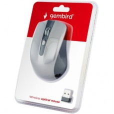 Мышка GEMBIRD MUSW-4B-04-BG Grey+Black (MUSW-4B-04-BG) - Фото