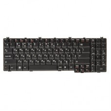 Клавіатура ноутбука PowerPlant Lenovo IdeaPad G550, G555 чорний, чорний фрейм (KB311040) - Фото