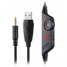 Наушники REAL-EL GDX-7650 Black-Red - Фото