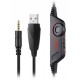 Наушники REAL-EL GDX-7650 Black-Red Наушники REAL-EL GDX-7650 Black-Red