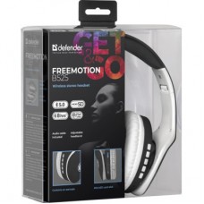 Наушники Defender FreeMotion B525 Bluetooth White-Blue (63525) - Фото