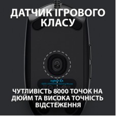 Мышка Logitech G102 Lightsync Black (910-005823) - Фото