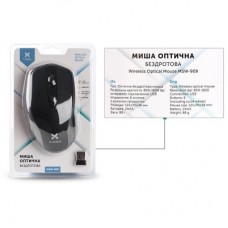 Мышка Vinga MSW-909 Silent black-grey - Фото