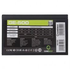 Блок живлення GAMEMAX 500 W (GE-500) - Фото