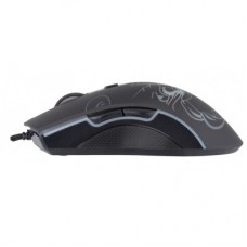Мишка Marvo M209 LED USB Black (M209) - Фото