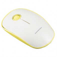 Мышка Modecom MC-WM112 Wireless Yellow-White (M-MC-WM112-290) - Фото